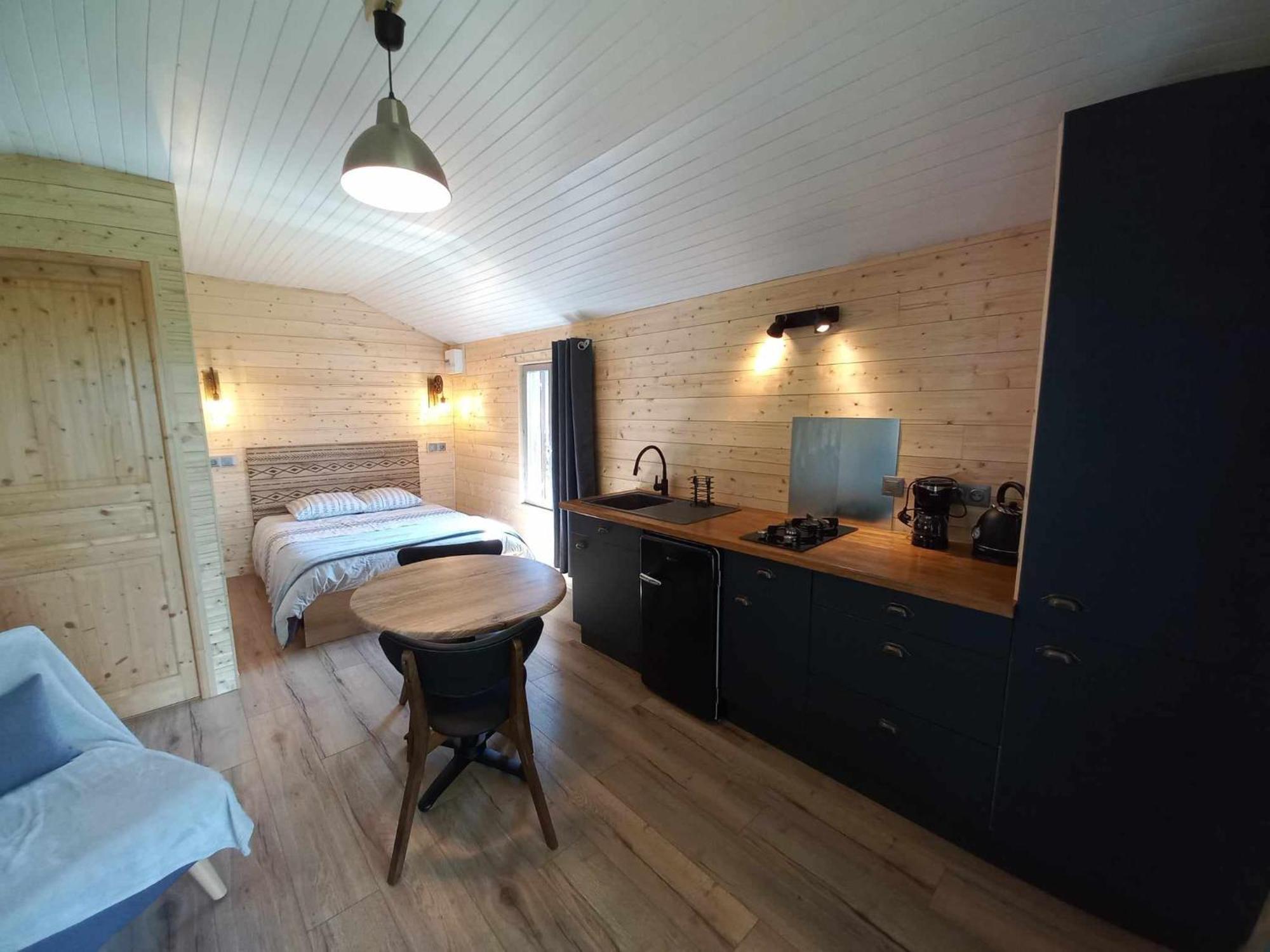 Le Petit Chalet Du Macquart P.O.A. Ranch, 2 A 3 Pers, Saint-Martin-de-Fugeres Eksteriør billede