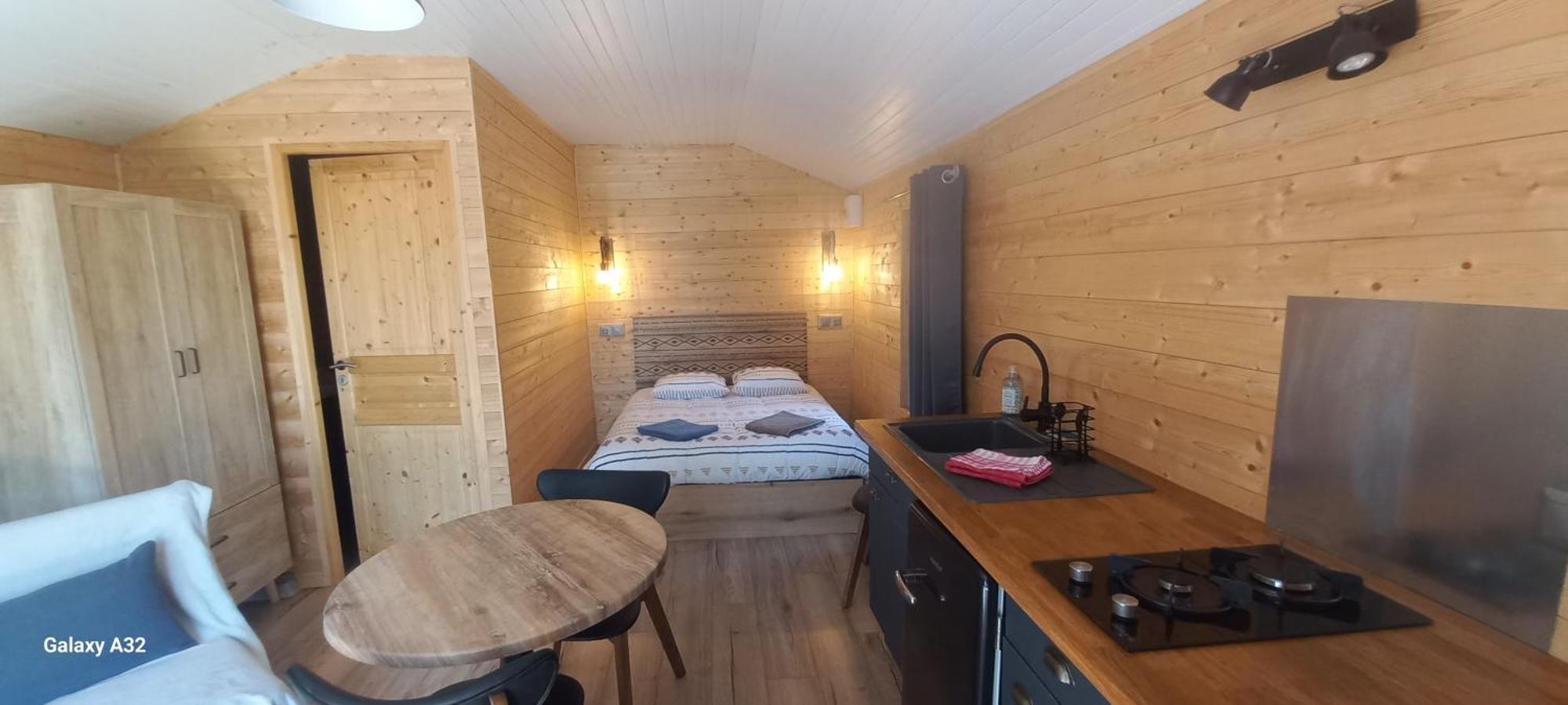 Le Petit Chalet Du Macquart P.O.A. Ranch, 2 A 3 Pers, Saint-Martin-de-Fugeres Eksteriør billede