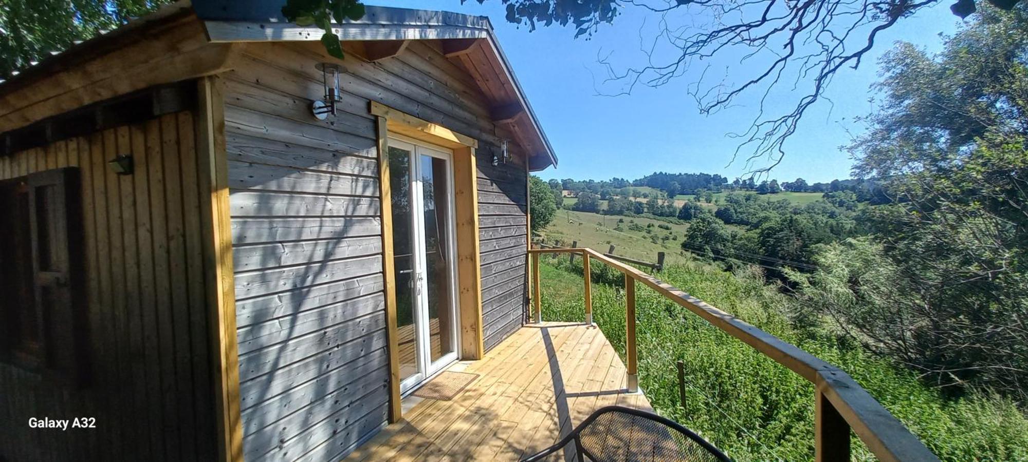 Le Petit Chalet Du Macquart P.O.A. Ranch, 2 A 3 Pers, Saint-Martin-de-Fugeres Eksteriør billede